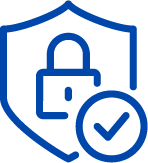 Tech & Security Blue Icon 39