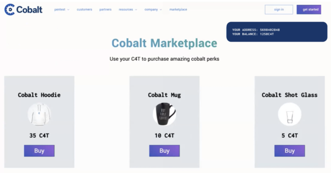 Cobalt Marketplace