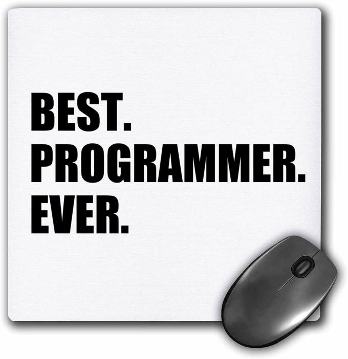 Best Programmer Ever mousepad