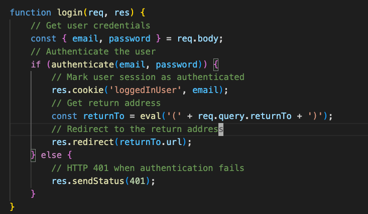 Common Vulnerabilities in NodeJS Applications