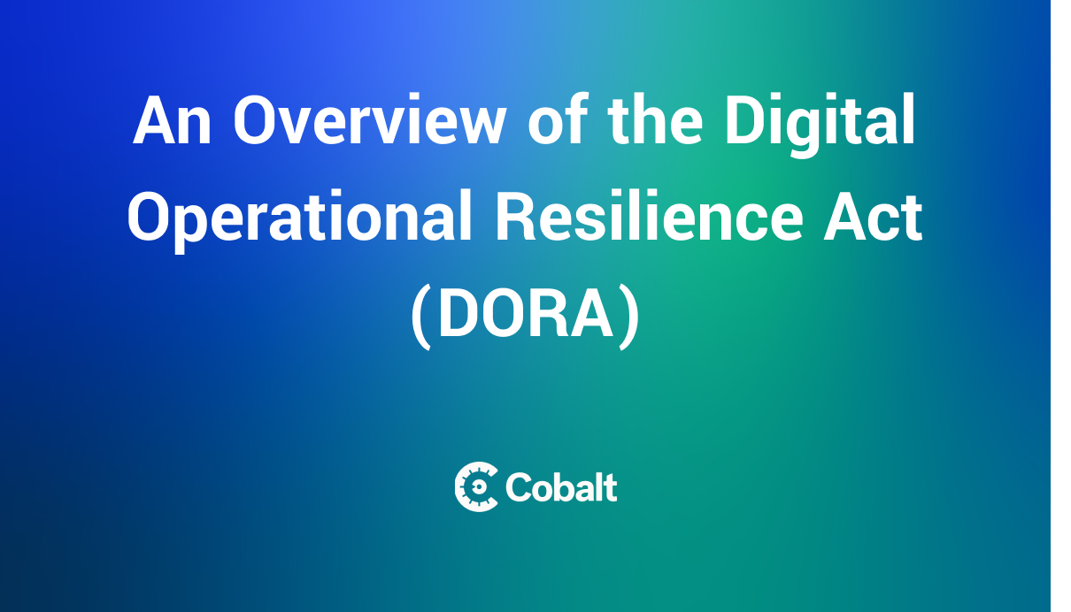 An Overview of the Digital Operational Resilience Act (DORA) cover image