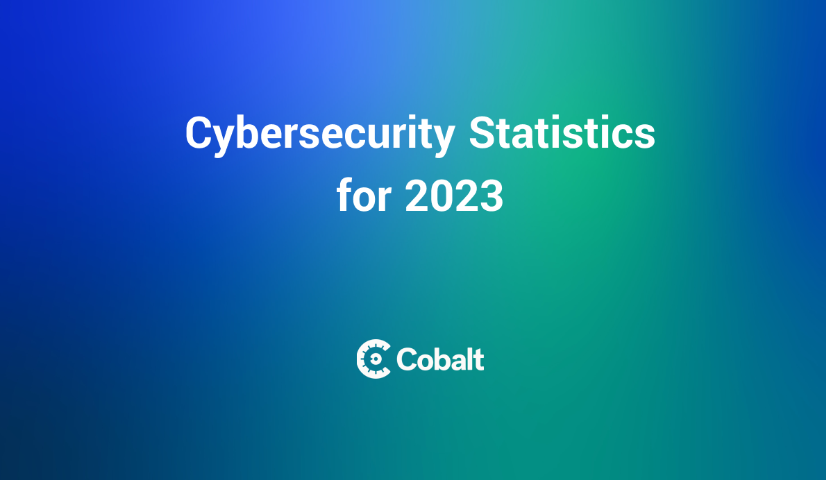 Cybersecurity statistics for 2023 cover image