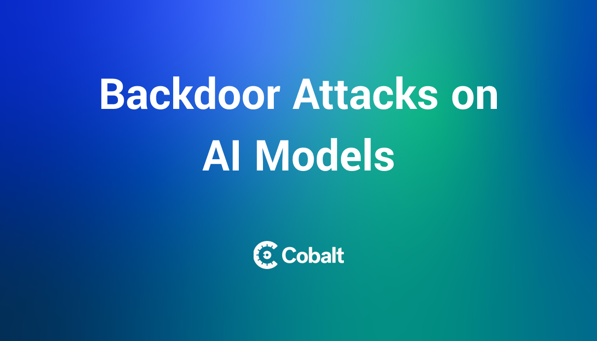 Backdoor Attacks on AI Models cover image