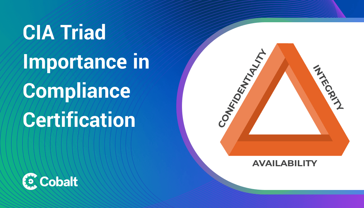 CIA Triad Importance in Compliance Certification