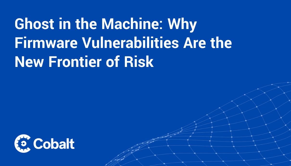 Ghost in the Machine: Why Firmware Vulnerabilities Are the New Frontier ...