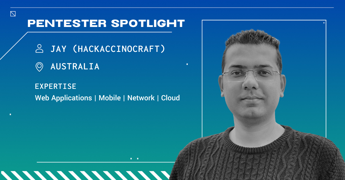 Cover Image Pentester Spotlight - Jay Patel