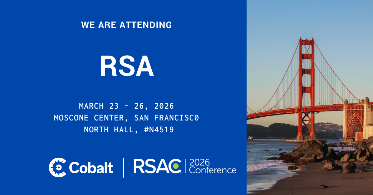 Meet Cobalt at RSA cover image 