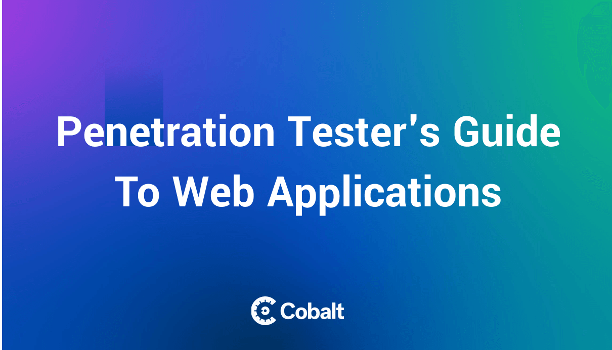 A Penetration Tester's Guide To Web Applications cover image