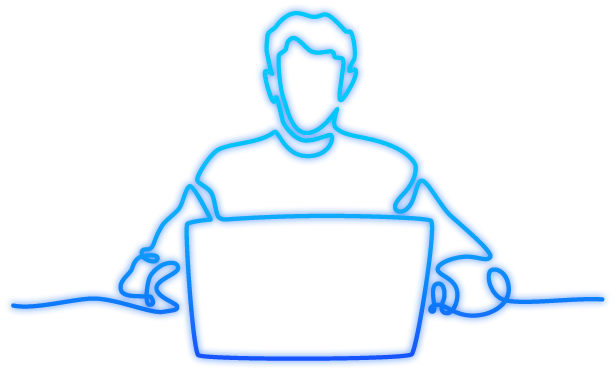 Pentester Illustration-glowing