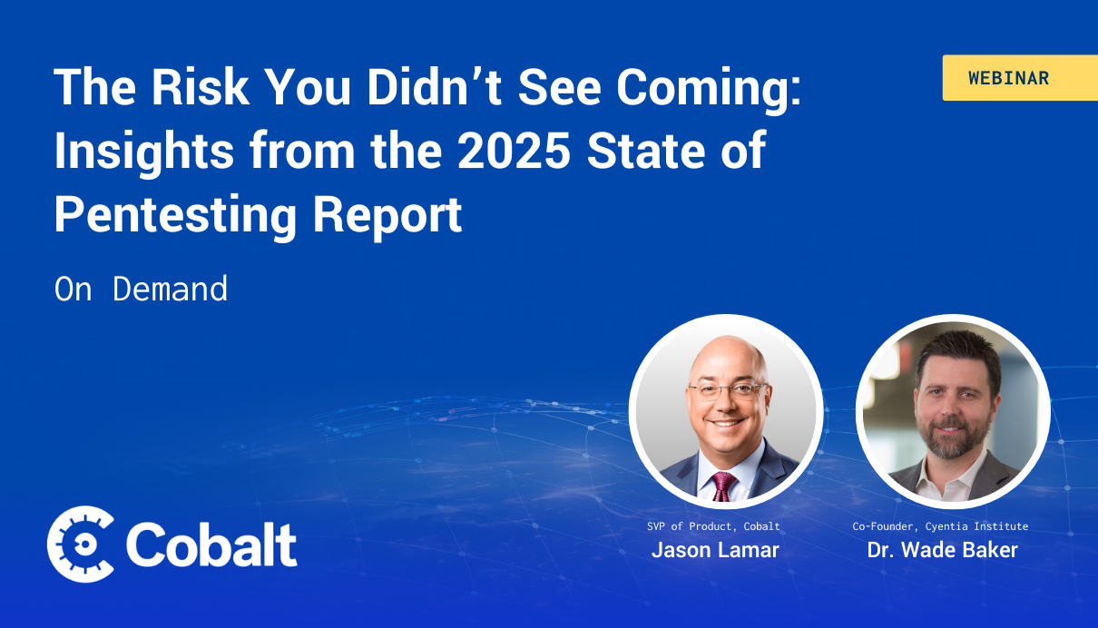 Cover image: The Risk You Didn't See Coming: Insights from the 2025 State of Pentesting Report