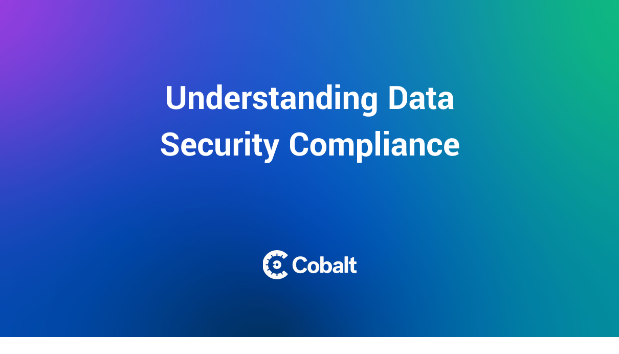 Understanding Data Security Compliance cover image