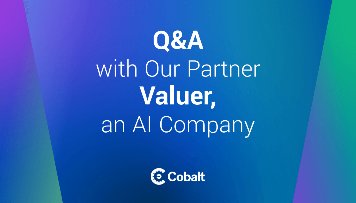 Q&A with Cobalt partner Valuer cover image