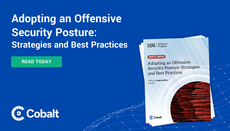 Adopting an Offensive Security Posture, white paper