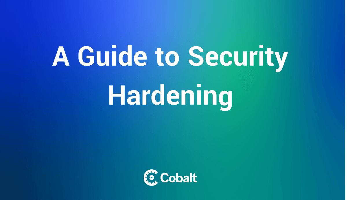 Guide to Security Hardening cover image 