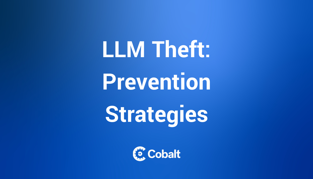 LLM Theft prevention strategies