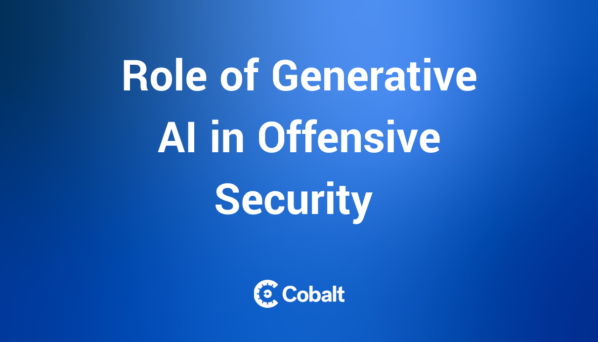 Role of Generative AI in Offensive Security cover image 